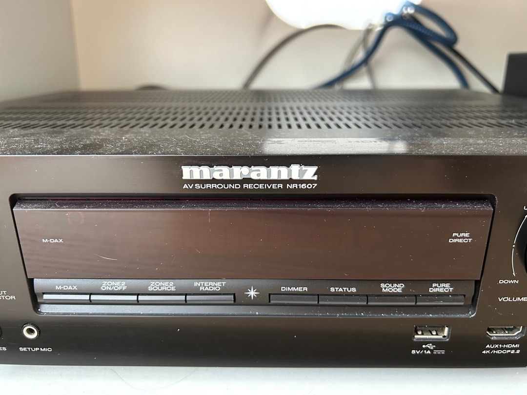 marantz マランツ AVサラウンドレシーバー ブラック NR-1604 【公式通販】
