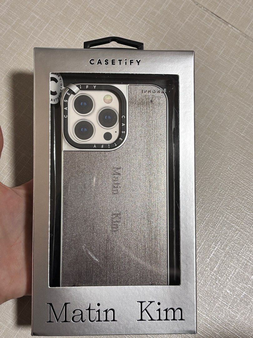 通販サイト一覧 × Casetify Matin Case Signature Kim iPhoneアクセサリー