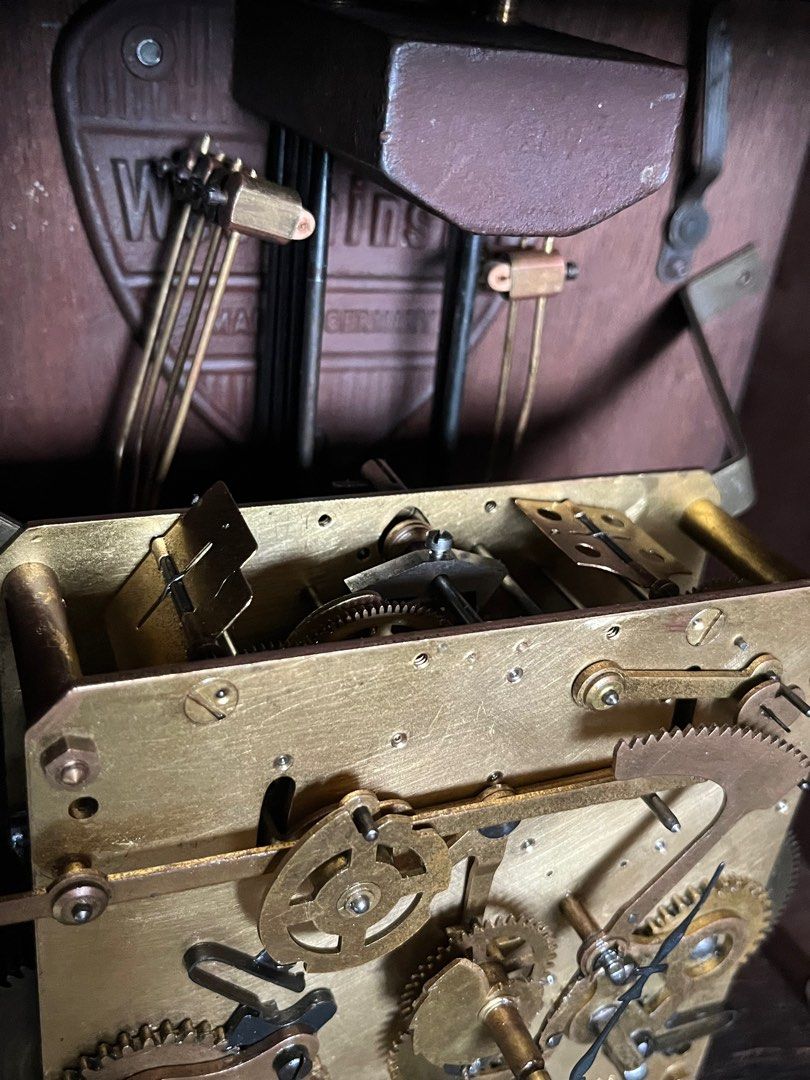 Mauthe Kienzle vintage antique old German clock movement