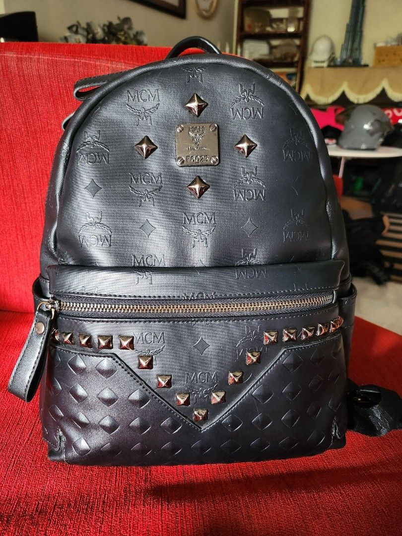 Mcm backpack no studs sales