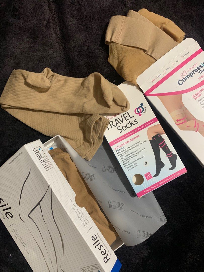 3PCS MEDICAL COMPRESSION STOCKINGS (Category: Medical Supplies & Tools) located in Manila. Submitted by gaburielle (Listing ID 1314300412, Image 2). Description: .