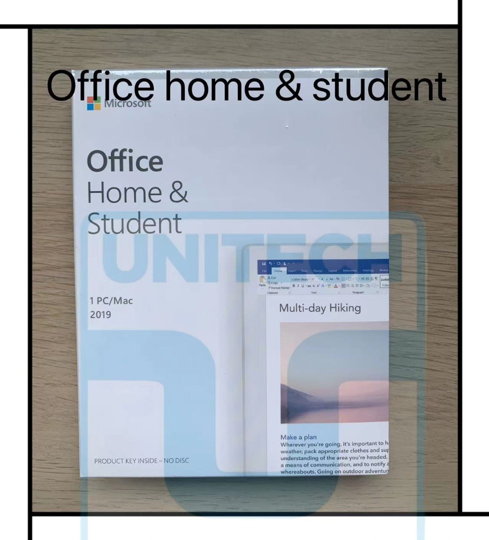 Microsoft Office Home & Student 2019 brand new sealed box physical 1pc ...
