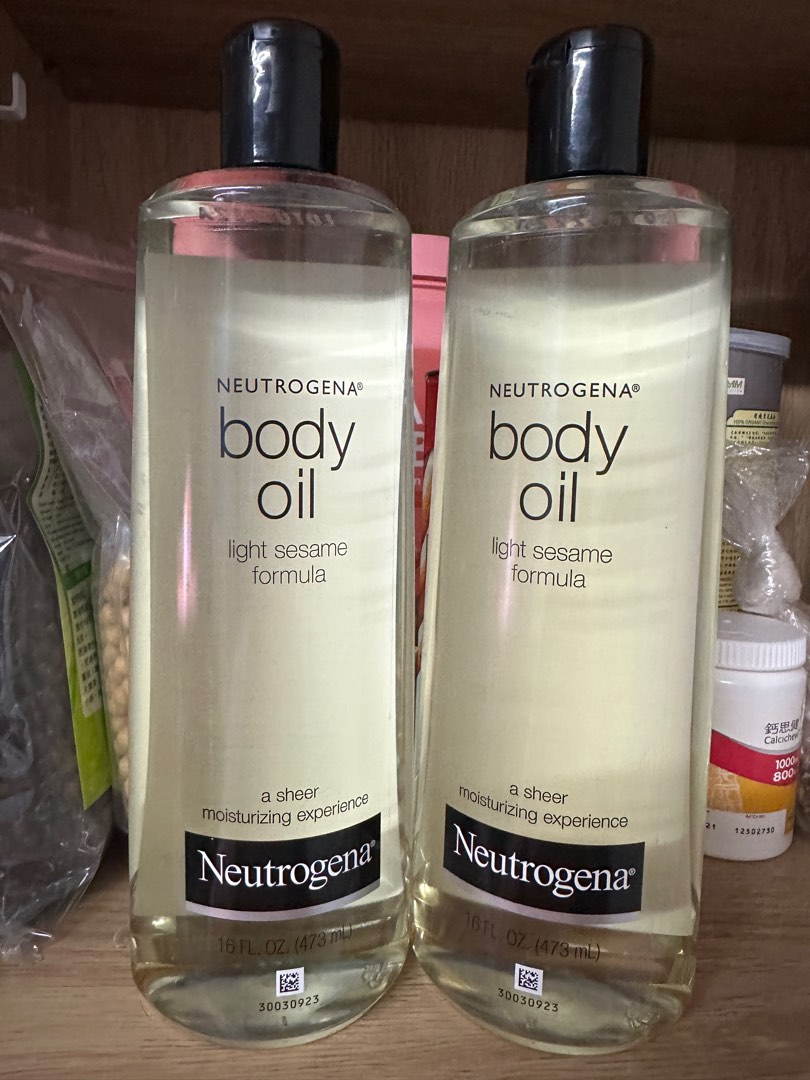 Neutrogena body oil, 美容＆個人護理, 沐浴＆身體護理, 沐浴及身體護理 - 身體護理 - Carousell