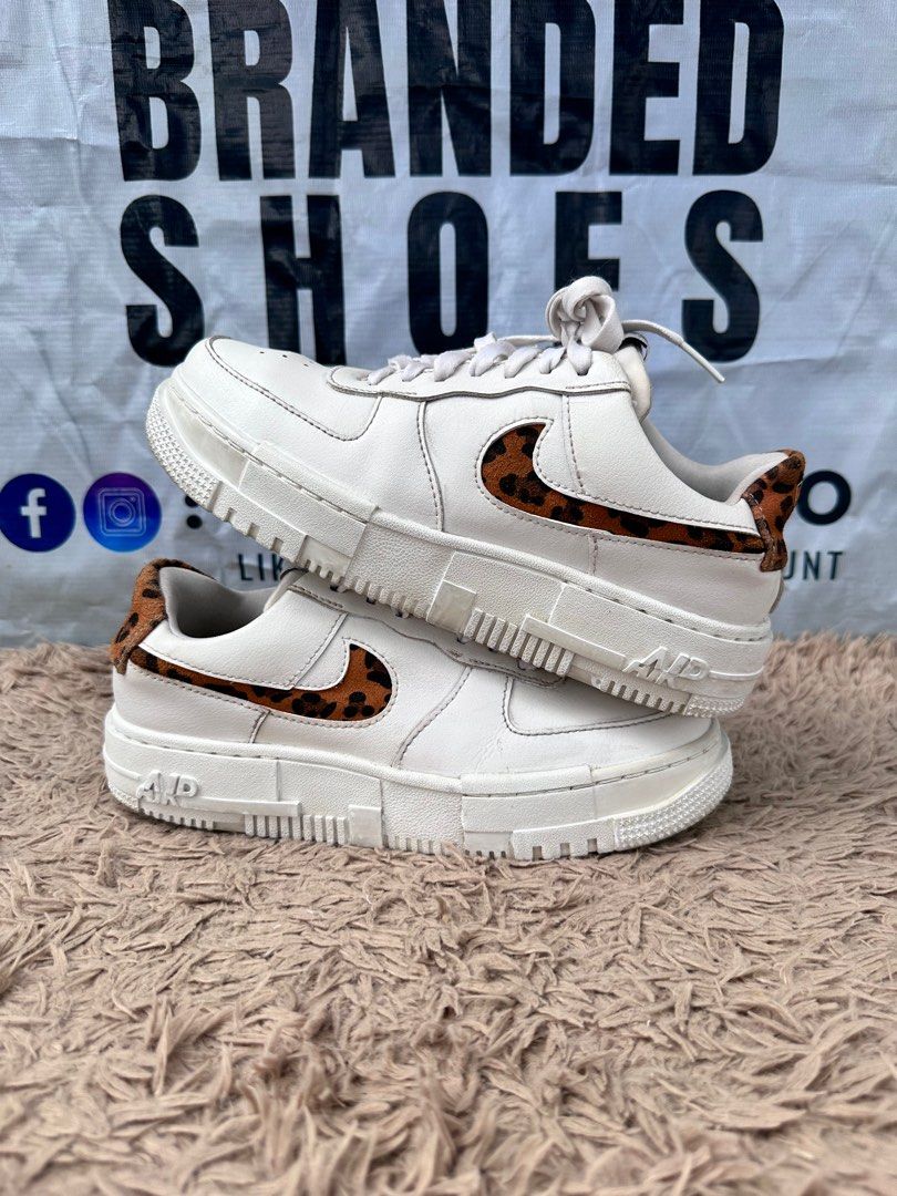 Nike af1 pixel se leopard deals