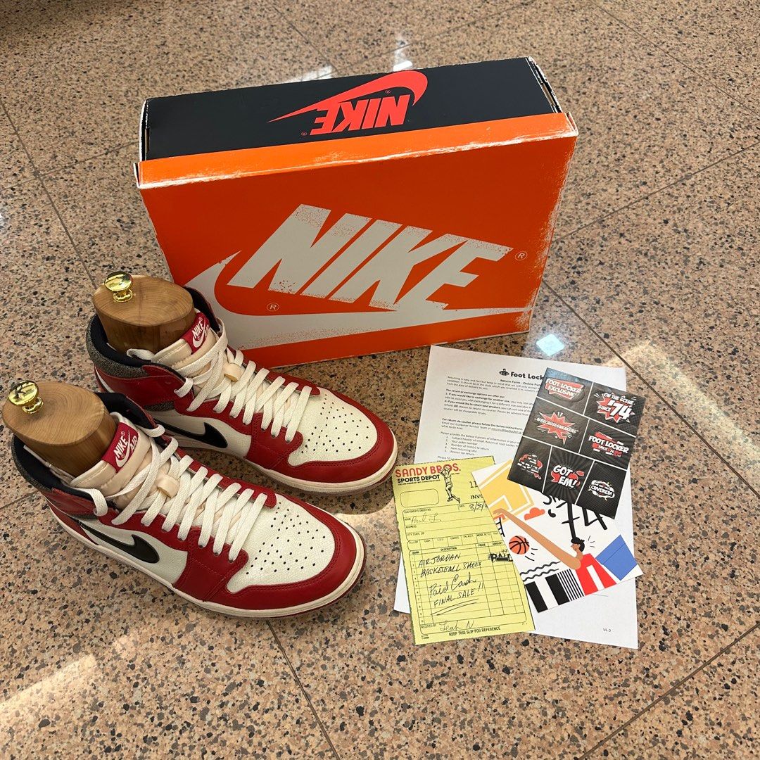 Nike Air Jordan 1 Chicago Lost and Found Authentic US11 Men s Fashion Footwear Sneakers on Carousell