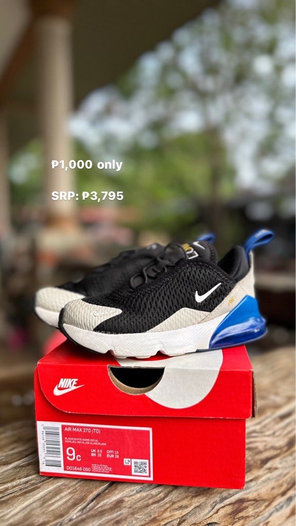 Nike Air Max kids Babies Kids Babies Kids Fashion on Carousell