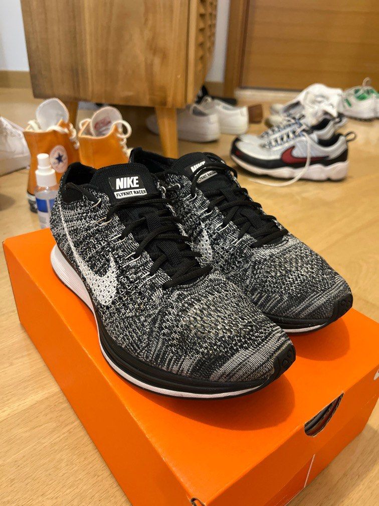 Nike Flyknit Racer Oreo US 7.5