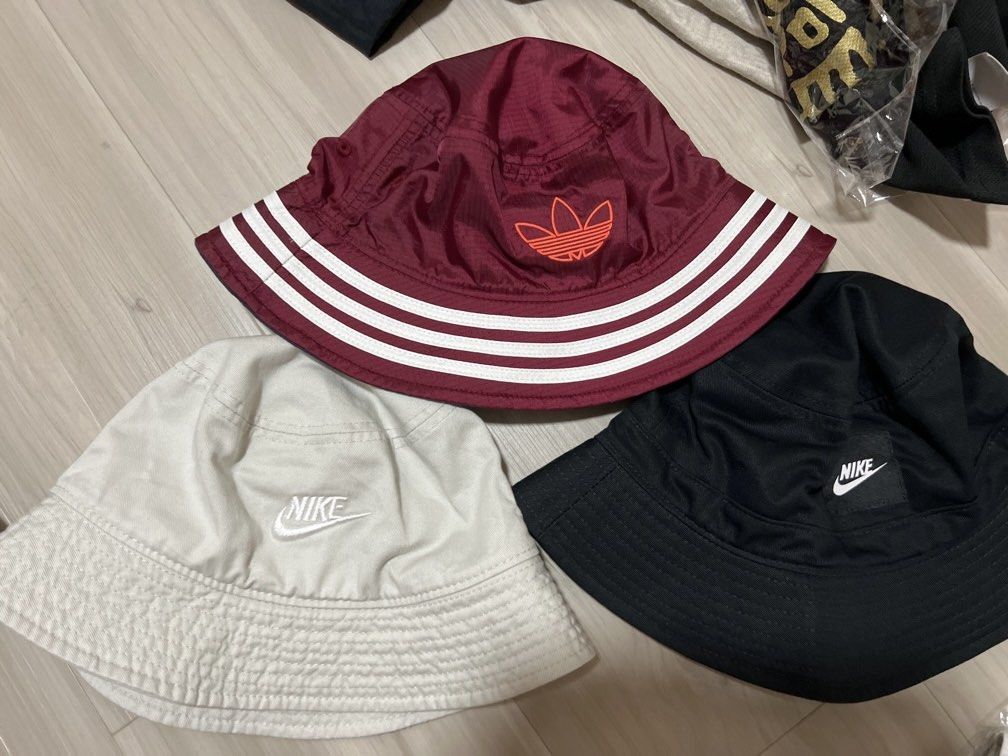 RTP$45+)Nike Bucket Adidas Bucket Hat, Women's Fashion, Watches
