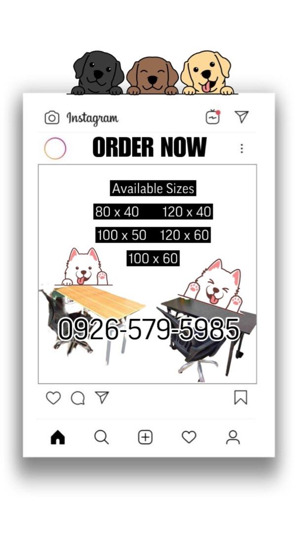 Office chair and folding table sale (Category: Office Furniture & Fixtures) located in Manila. Submitted by kellychz (Listing ID 1314340791, Image 1). Description: Office chair and folding table brand new sale sale sale on hand cod or gcash .