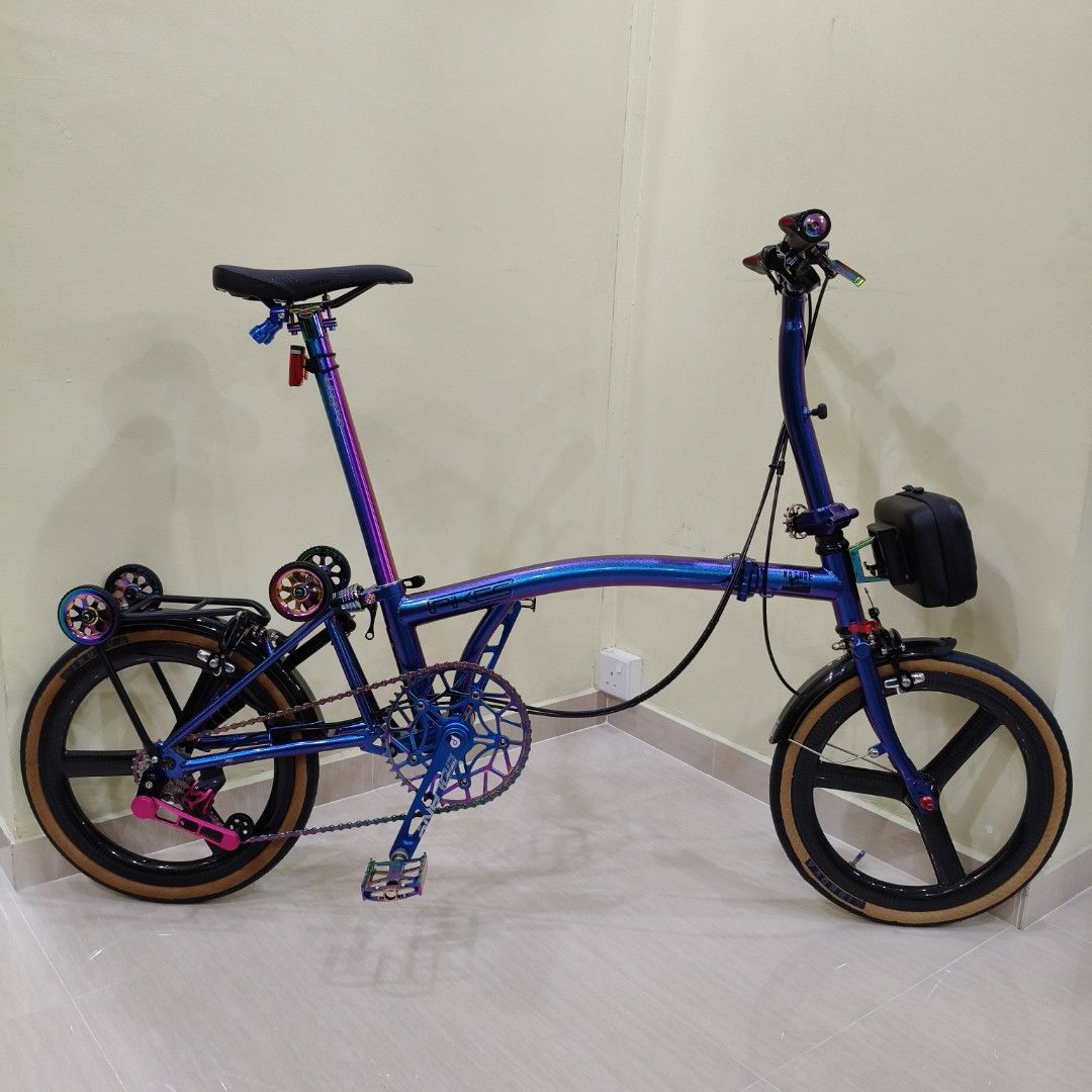 Foldable bike carousell hot sale