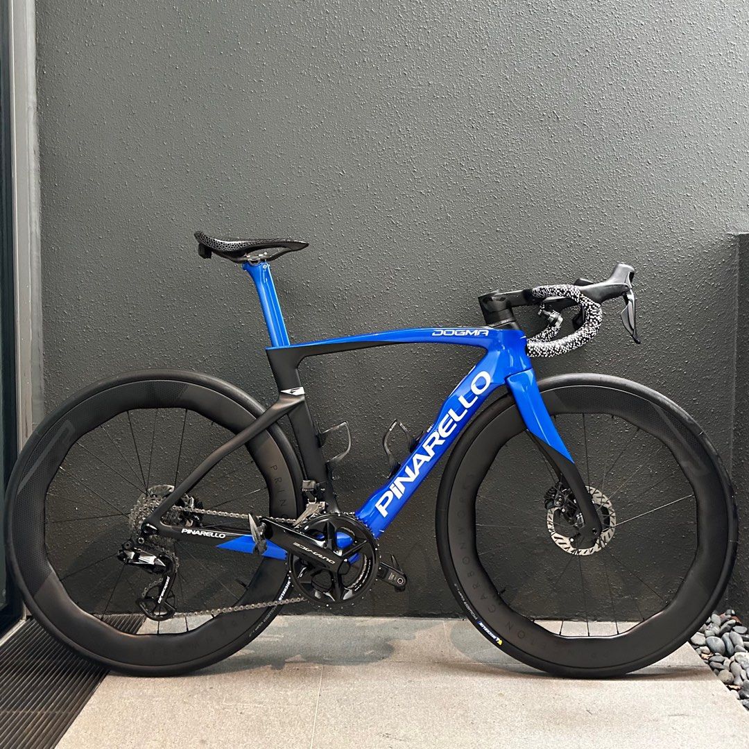 Pinarello Dogma F Electro Blue Size 51.5 Sports Equipment Bicycles Parts Bicycles on Carousell
