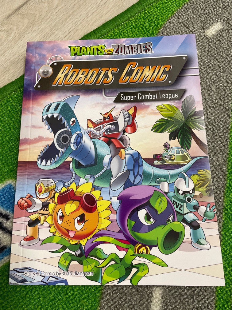 Plants vs Zombies robots comic, Hobbies & Toys, Books & Magazines ...