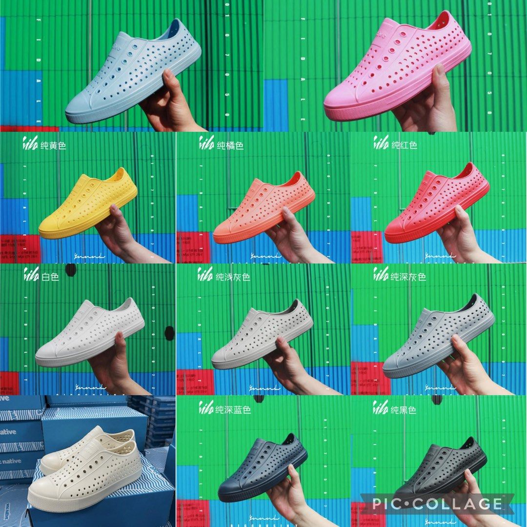 preorder children adult native waterproof slip on shoe Women s Fashion Footwear Sneakers on Carousell