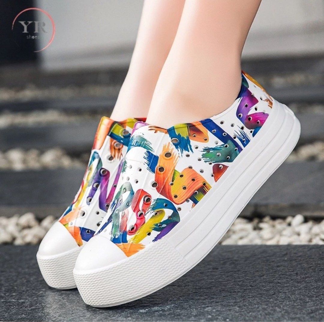 PREORDER native platform waterproof slip on shoe Women s Fashion Footwear Sneakers on Carousell