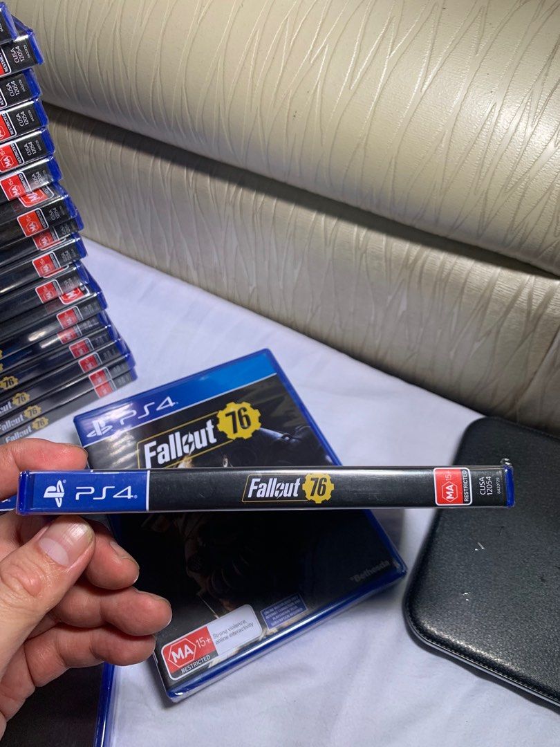 PS4 Fallout 76 Brand New (Sealed) (Category: PlayStation) located in Pasay City. Submitted by ayinong168 (Listing ID 1314270984, Image 3). Description: Item is in excellent condition mint sealed many stocks available pm for order.