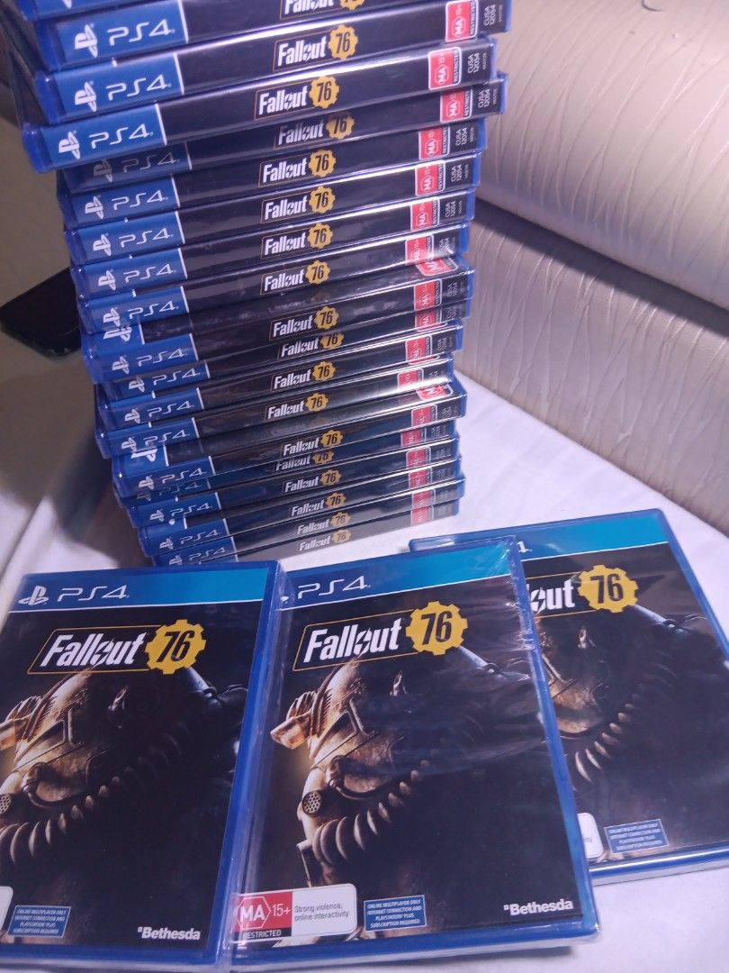 PS4 Fallout 76 Brand New (Sealed) (Category: PlayStation) located in Manila. Submitted by ayinong0453384 (Listing ID 1300682132, Image 3). Description: item is in excellent condition sealed pm for order.