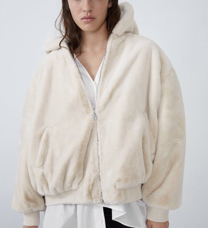 【超美品】HYKE FAUX FUR REVERSIBLE JACKET S 超美品】HYKE FAUX FUR REVERSIBLE JACKET S（Reversible Faux