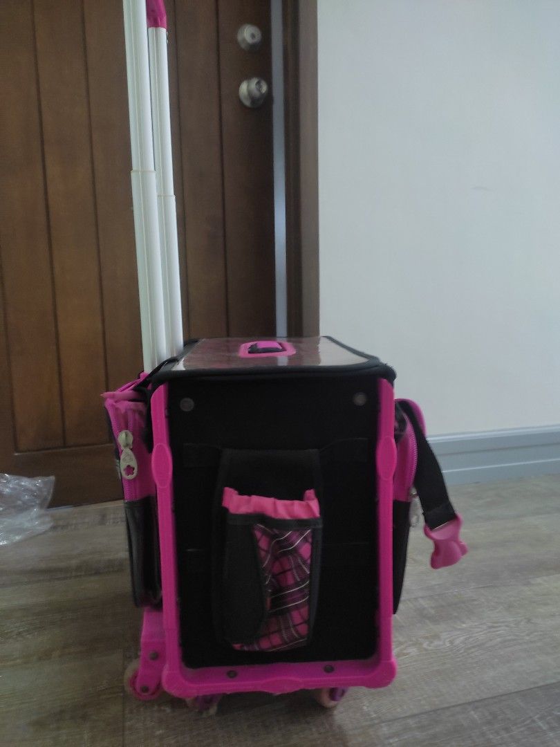 Robby Rabbit Big Trolley Bag (Category: Babies & Kids Fashion) located in Tarlac. Submitted by momma02 (Listing ID 1314247054, Image 3). Description: Used Robby Rabbit Trolley Bag for Girls 9/10 condition no flaws w signs of use last photo for price reference only payment first thru gcash🙂.