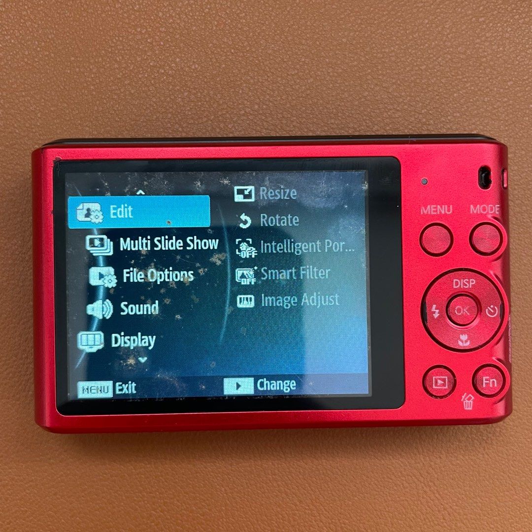 Samsung st66 digicam (Category: Cameras) located in Manila. Submitted by pl4y_it_4g4in (Listing ID 1314176246, Image 3). Description: Used Issue: screen (2nd and 3rd photo) Flash working Zoom working Video mode working All shooting mode working With battery .