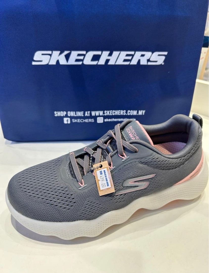 skechers go walk air slip on trainer