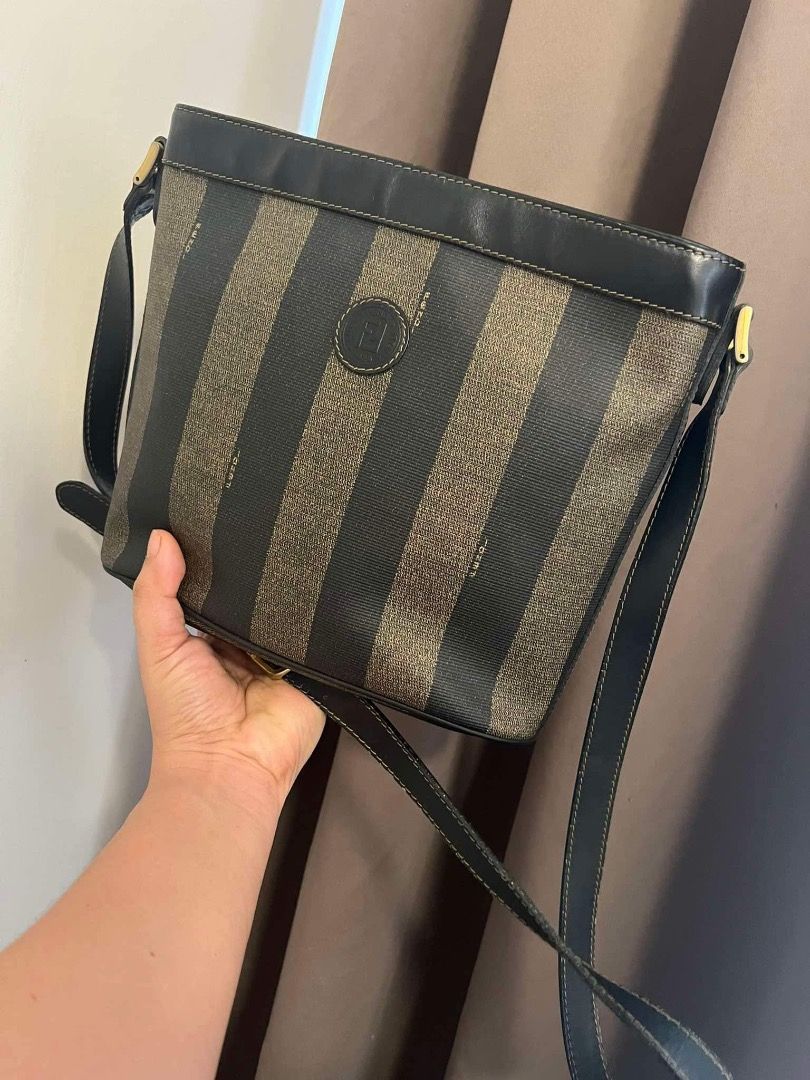 SMALL Fendi Bucket Sling (Category: Luxury Bags & Wallets) located in Quezon City. Submitted by hellopatchi (Listing ID 1314314204, Image 1). Description: .