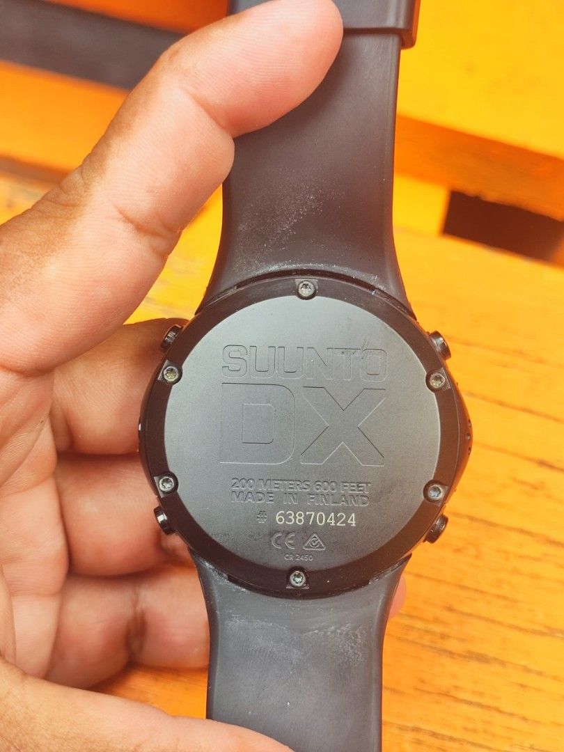 Suunto dx black titanium top