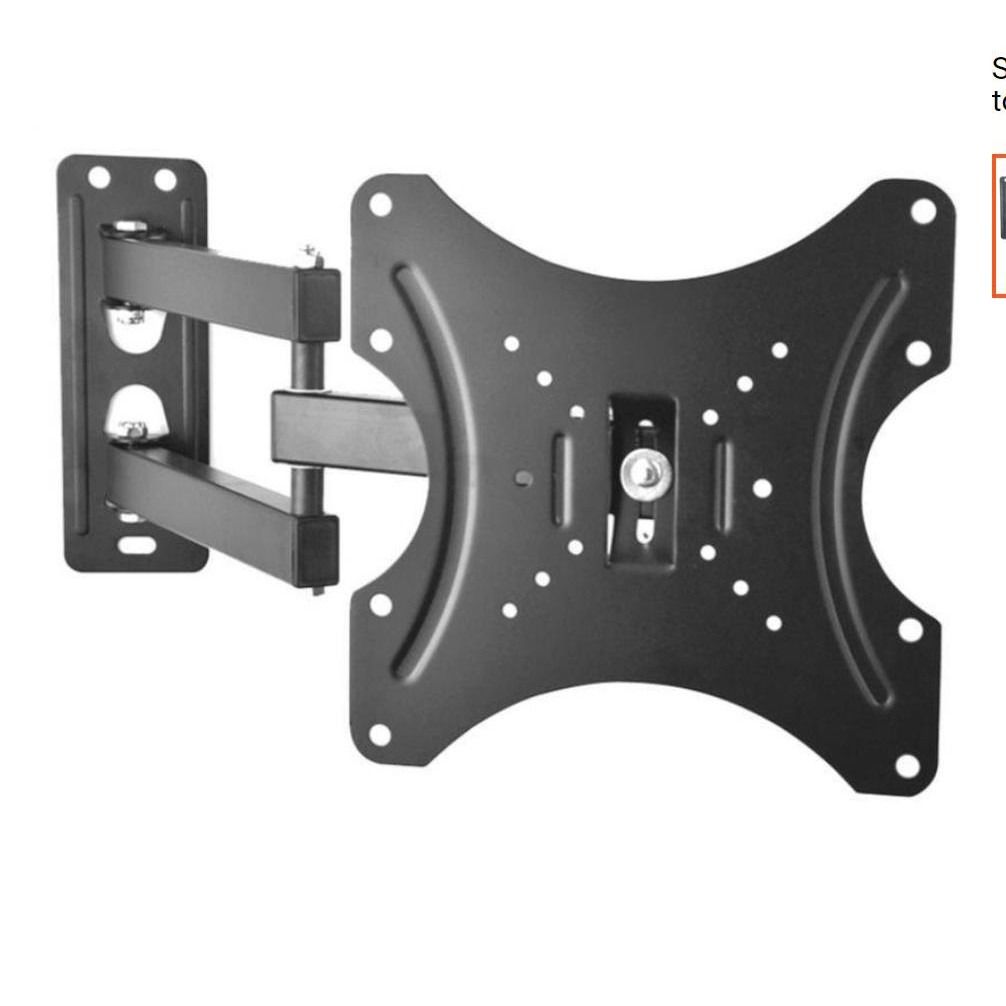 Swivel Type TV Bracket, Wall mount Bracket (Category: TV) located in Pasay City. Submitted by compublitz (Listing ID 1314189205, Image 1). Description: Swivel Type TV Bracket, Wall mount Bracket Sizes and Price: 14" to 42" = 360 pesos 32" to 55" = 450 pesos Products Features 1. Durable scratch resistant finish 2. match modern TV models 3. Compatible with VESA standard 4. Fit most flat LED and LCD TV sets 5. Quick and easy to install Location: Mal