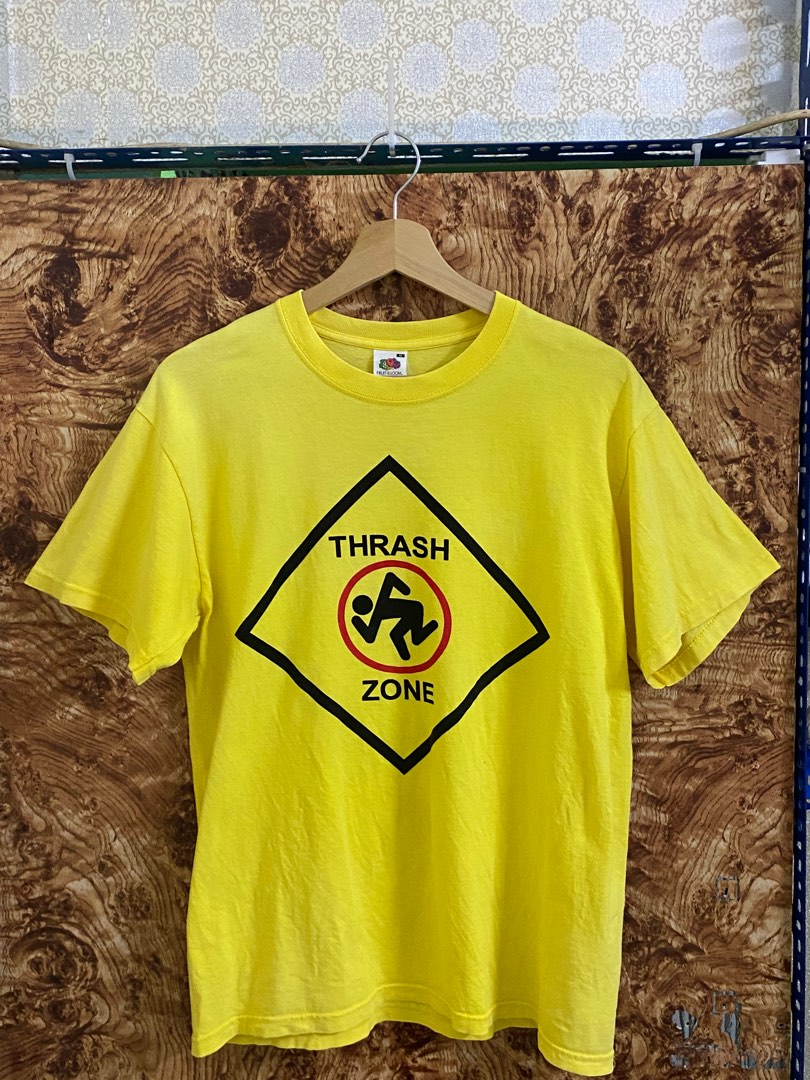 Trash Zone Tshirt FruitOfTheLoom, Men's Fashion, Activewear on Carousell
