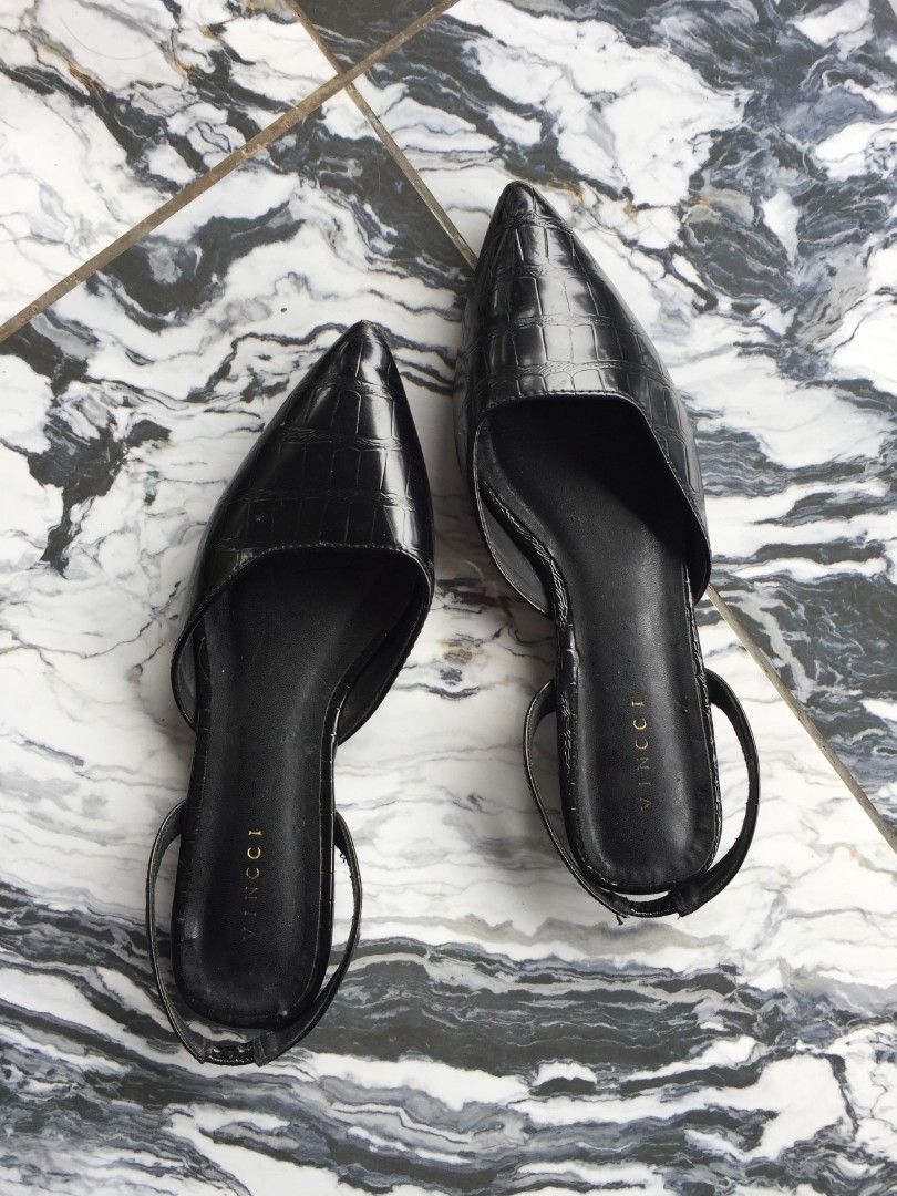 Vincci black heels on sale