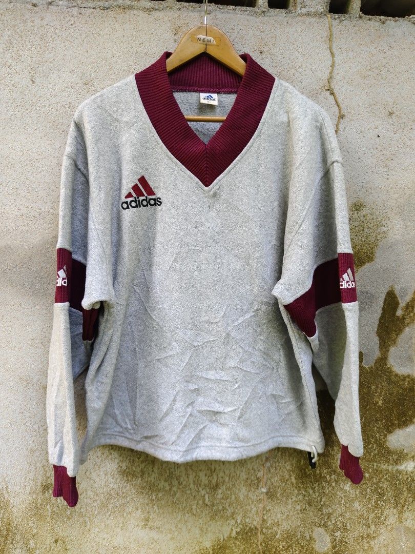 Vintage Adidas 90s jumper Women s Fashion Coats Jackets and Outerwear on Carousell