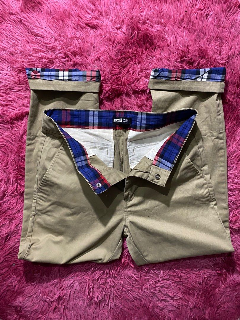 Xlarge khaki pants (Category: Jeans) located in Palauig. Submitted by thrifterthriftingthrifted (Listing ID 1314239654, Image 3). Description: Waist 32.