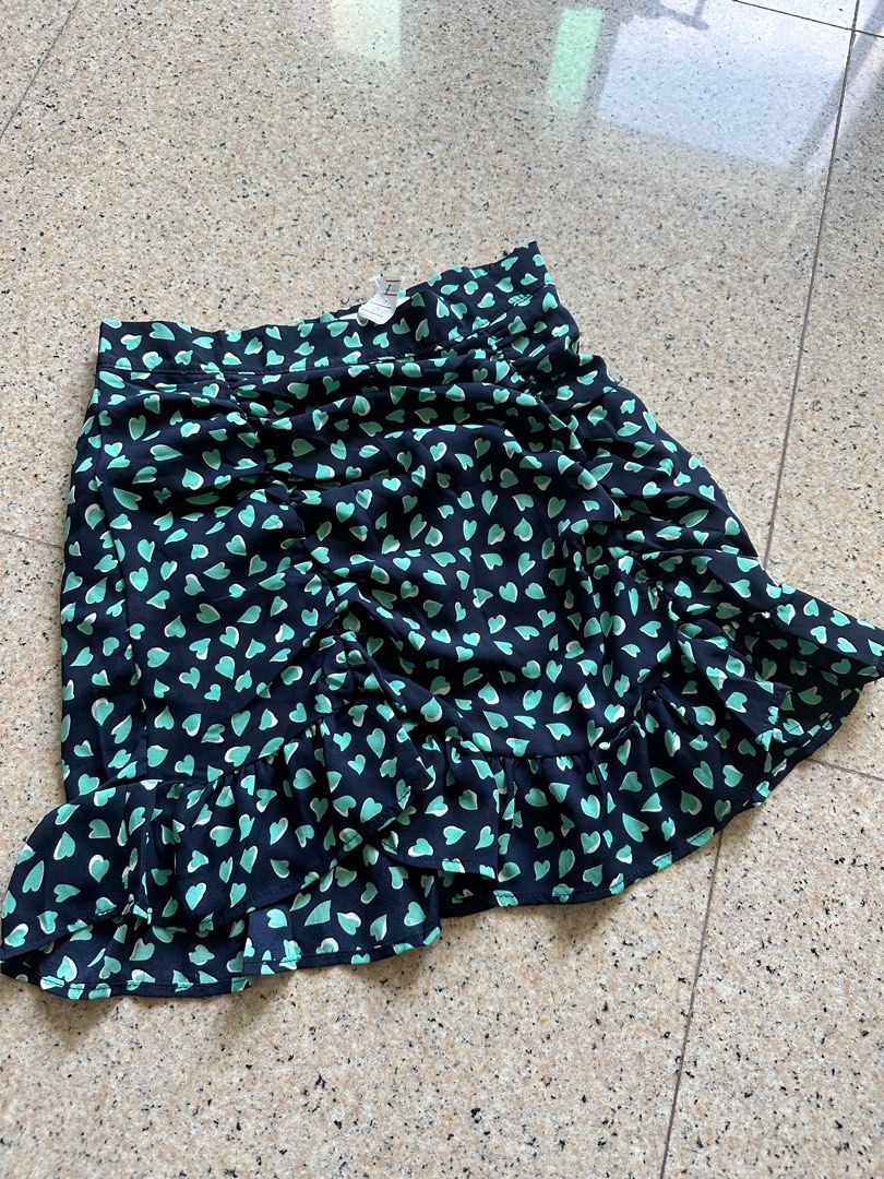 y2k mini blueish green mermaid skirt Women s Fashion Bottoms Skirts on Carousell