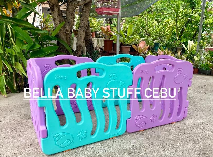 6panels ifam Playpen (Category: Infant Playtime) located in Cebu City. Submitted by bellababystuffcebu (Listing ID 1314399791, Image 3). Description: 6panels ifam Playpen 132x67x60cm Preloved Like New PICK UP TALISAY.