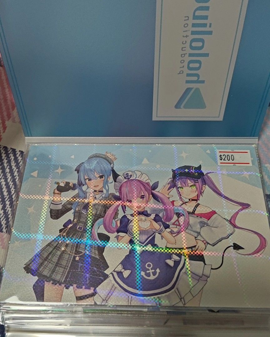 [格仔鋪] Hololive 明信片收藏簿 (信和中心1樓119號舖 S22), 興趣及遊戲, 收藏品及紀念品, 日本明星 - Carousell