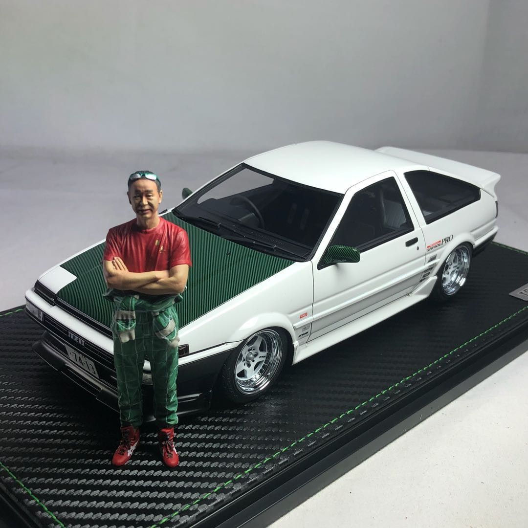 絕版Ignition model 1:18 土屋圭市AE86, 興趣及遊戲, 玩具& 遊戲類