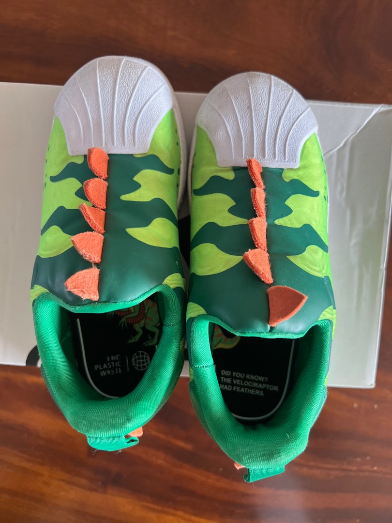 Adidas dinosaur trainers store