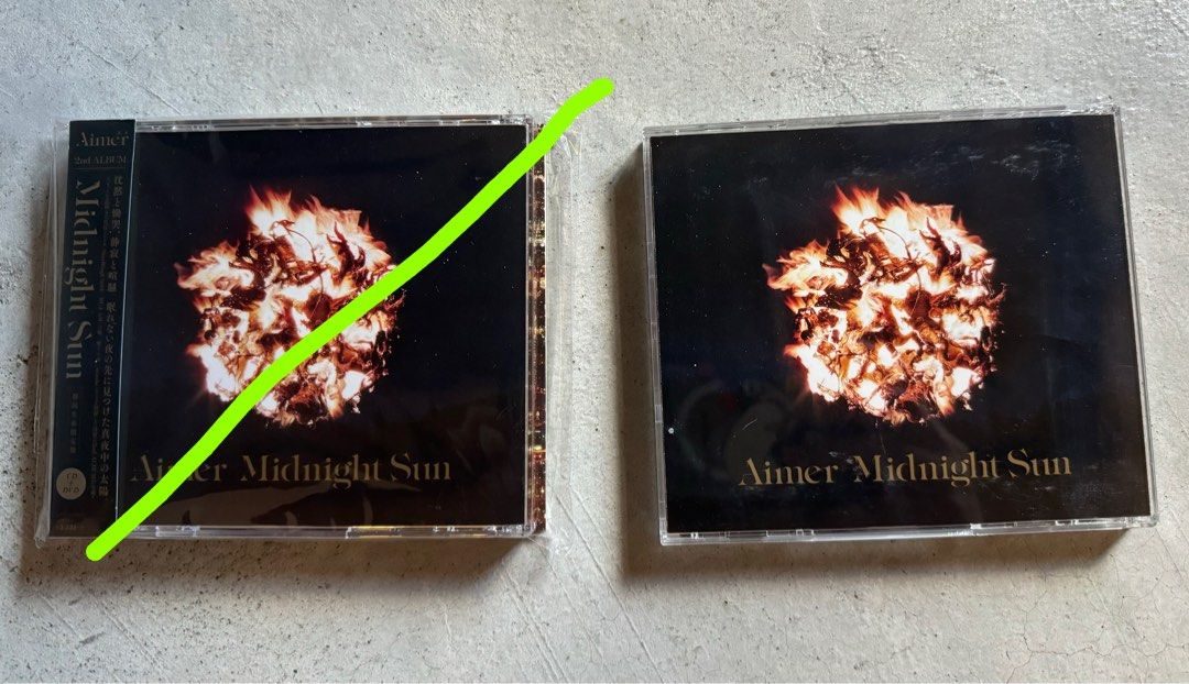 Aimer Midnight Sun Album 初回/ 通常, 興趣及遊戲, 音樂、樂器