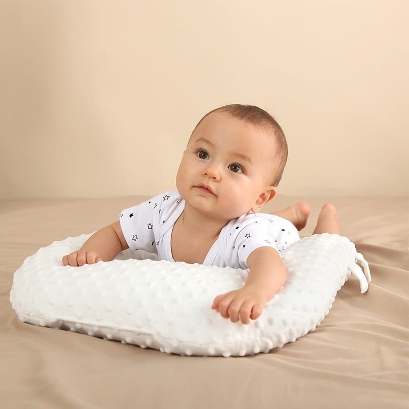 Anti Colic Baby Pillow with Portable Wedge and Washable Pillow Case
