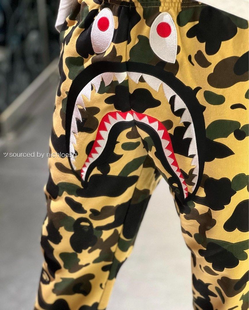 bape 1stcamo tiger shark cargo pants(Bape 1ST CAMO TIGER bape 1stcamo tiger shark cargo pants(Bape 1ST CAMO TIGER