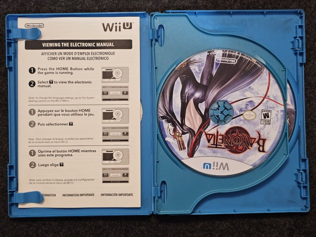 Bayonetta 2 (Category: Nintendo) located in Paranaque City. Submitted by john020497 (Listing ID 1314538259, Image 2). Description: Parañaque area. Delivery via Lalamove/Grab..