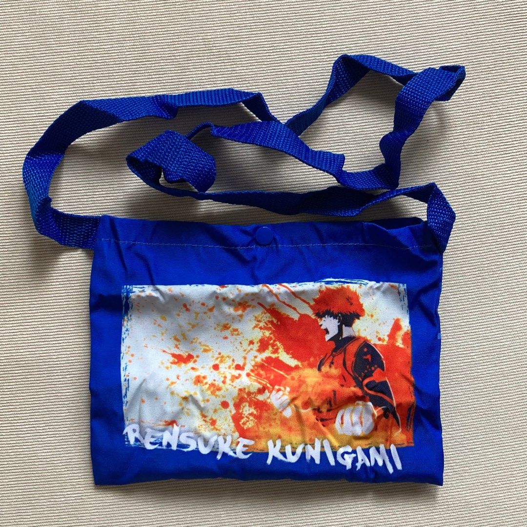 BLUELOCK 藍色監獄扭蛋斜揹袋國神鍊介, 興趣及遊戲, 玩具& 遊戲類