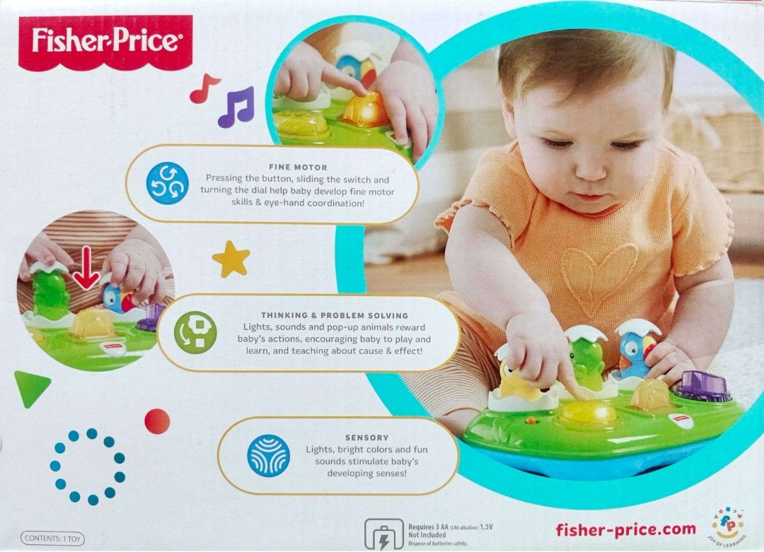Fisher price pop up eggs clearance
