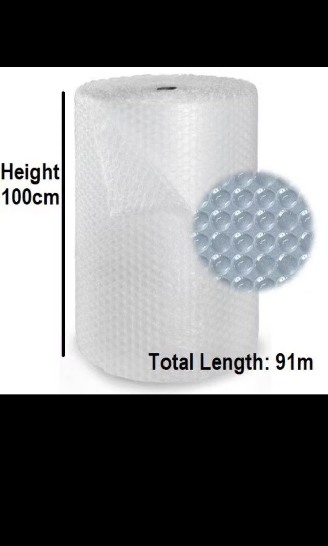 Bubble wrap (Category: Home Improvement Tools & Accessories) located in Singapore. Submitted by aceman3 (Listing ID 1314423824, Image 1). Description: Used around 10-20 meters..