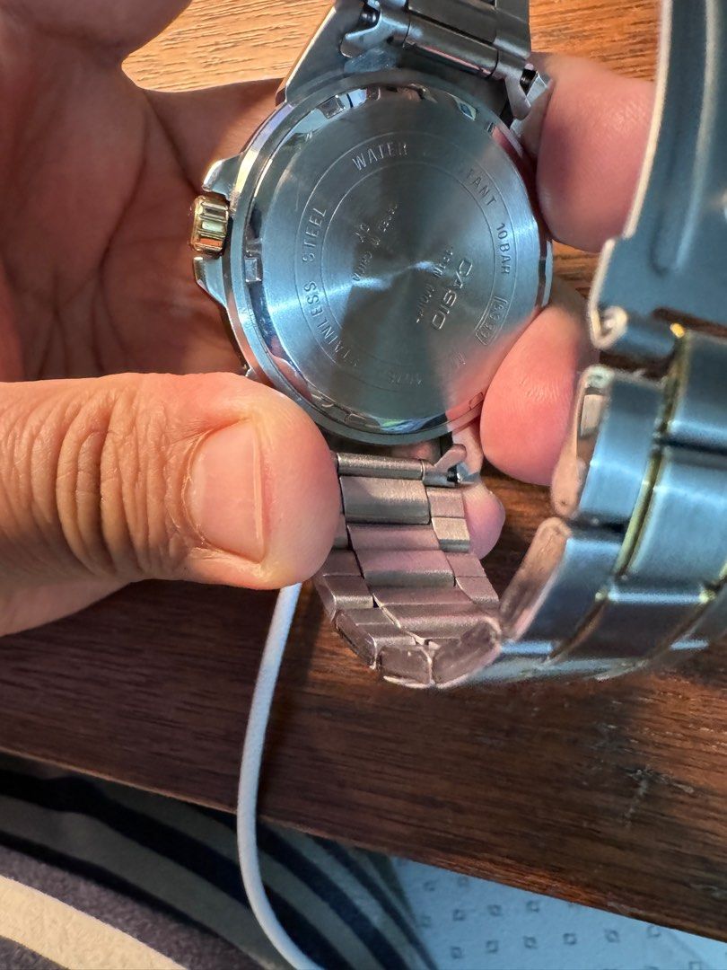 Casio MTD 1078 silver Men s Fashion Watches Accessories Watches on Carousell