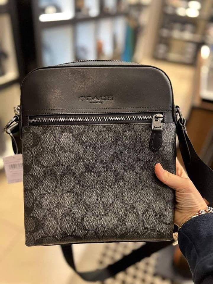 Coach men's flight crossbody bag new arrivals