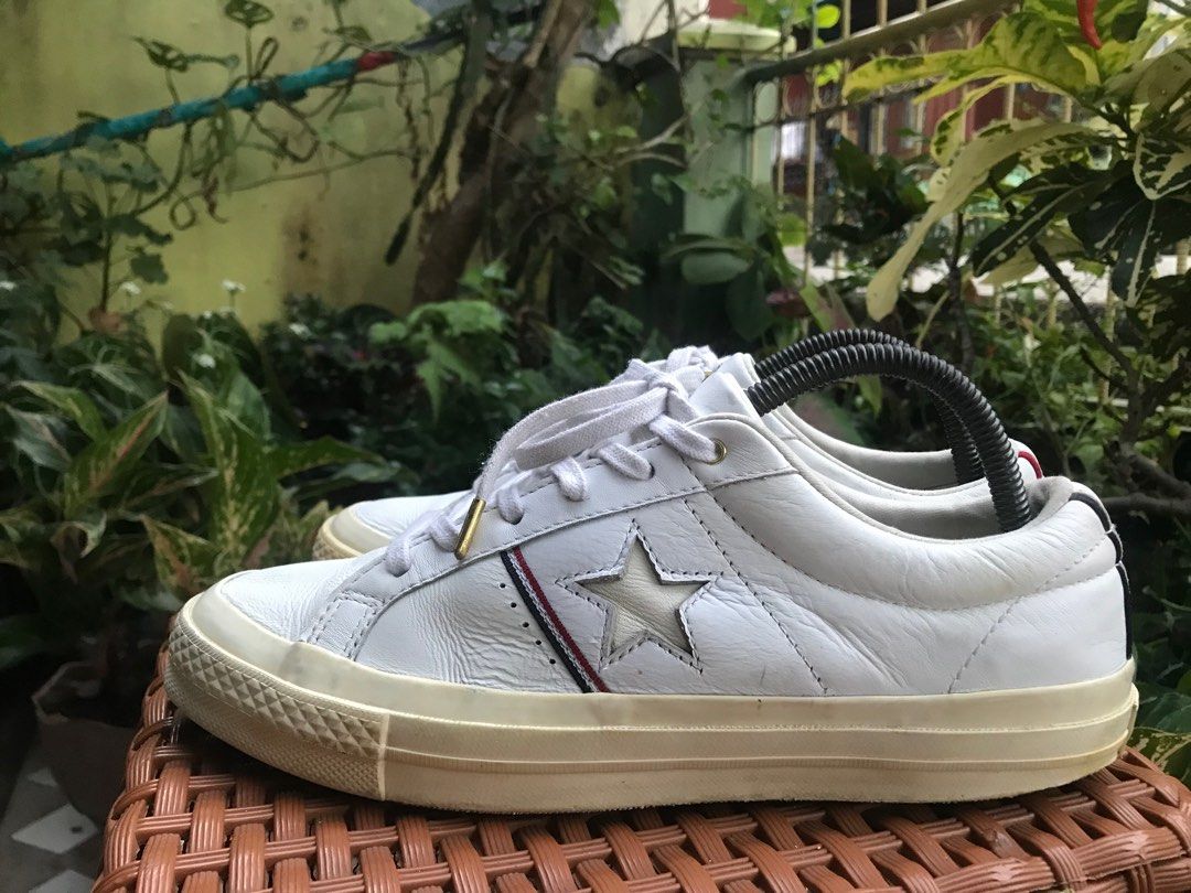 Converse One Star piping leather