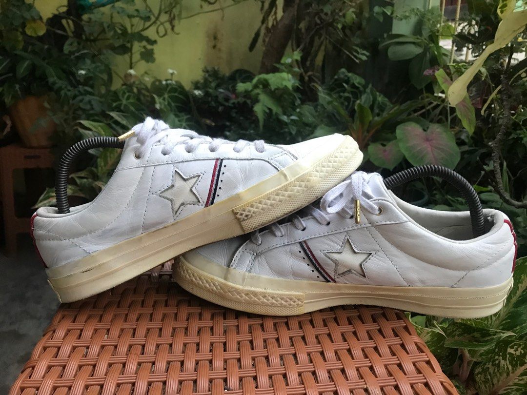 Converse One Star piping leather