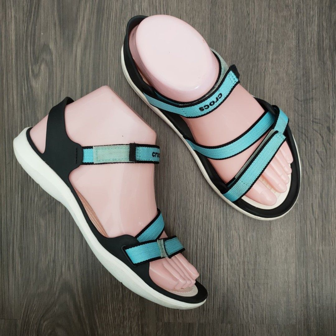 Crocs Swiftwater Webbing Sandal Women W6 4UK
