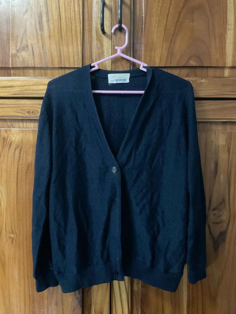 Cardigan dark blue top