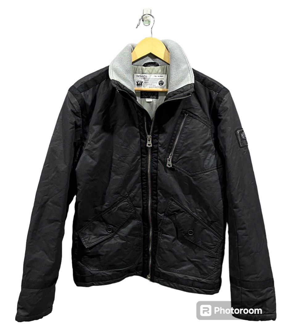 Diesel co Only The Brave Military Motorcycle Jacket Men s Fashion Coats Jackets and Outerwear on Carousell